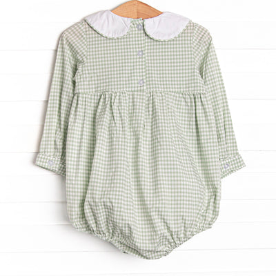 Garden Gingham Bubble, Green