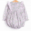 Gingham Gardenias Bubble, Pink