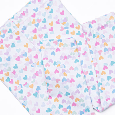 Heart to Heart Legging Set, Pink