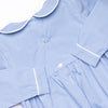 Zoo Park Pals Smocked Boy Bubble, Blue