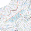 Bows and Bouquets Smocked Legging Set, Pink