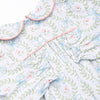 Bows and Bouquets Smocked Legging Set, Pink
