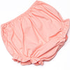 Bows and Bouquets Smocked Diaper Set, Pink