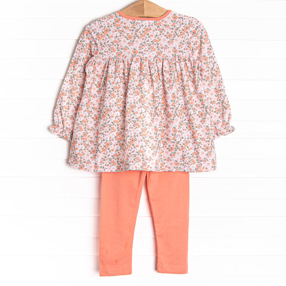 Desert Daisies Legging Set, Pink