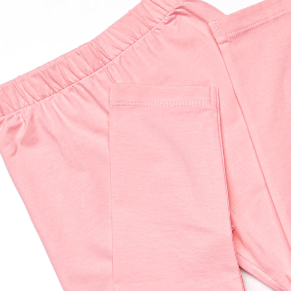 Zoo Park Pals Smocked Legging Set, Blue
