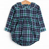Campbell Long Sleeve Bubble, Navy Plaid