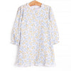 Sage Seasons in the Sun  Long Sleeve Dress, Yellow