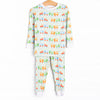 Railcar Rest Bamboo Pajama Set, Green