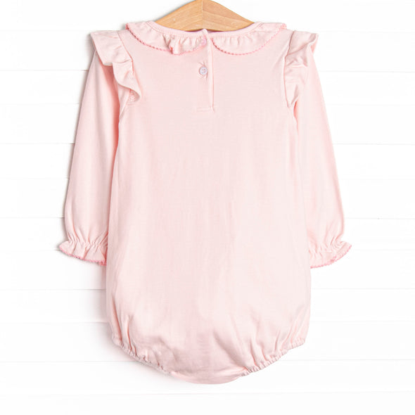 Wrapped in Ribbons Applique Bubble, Pink