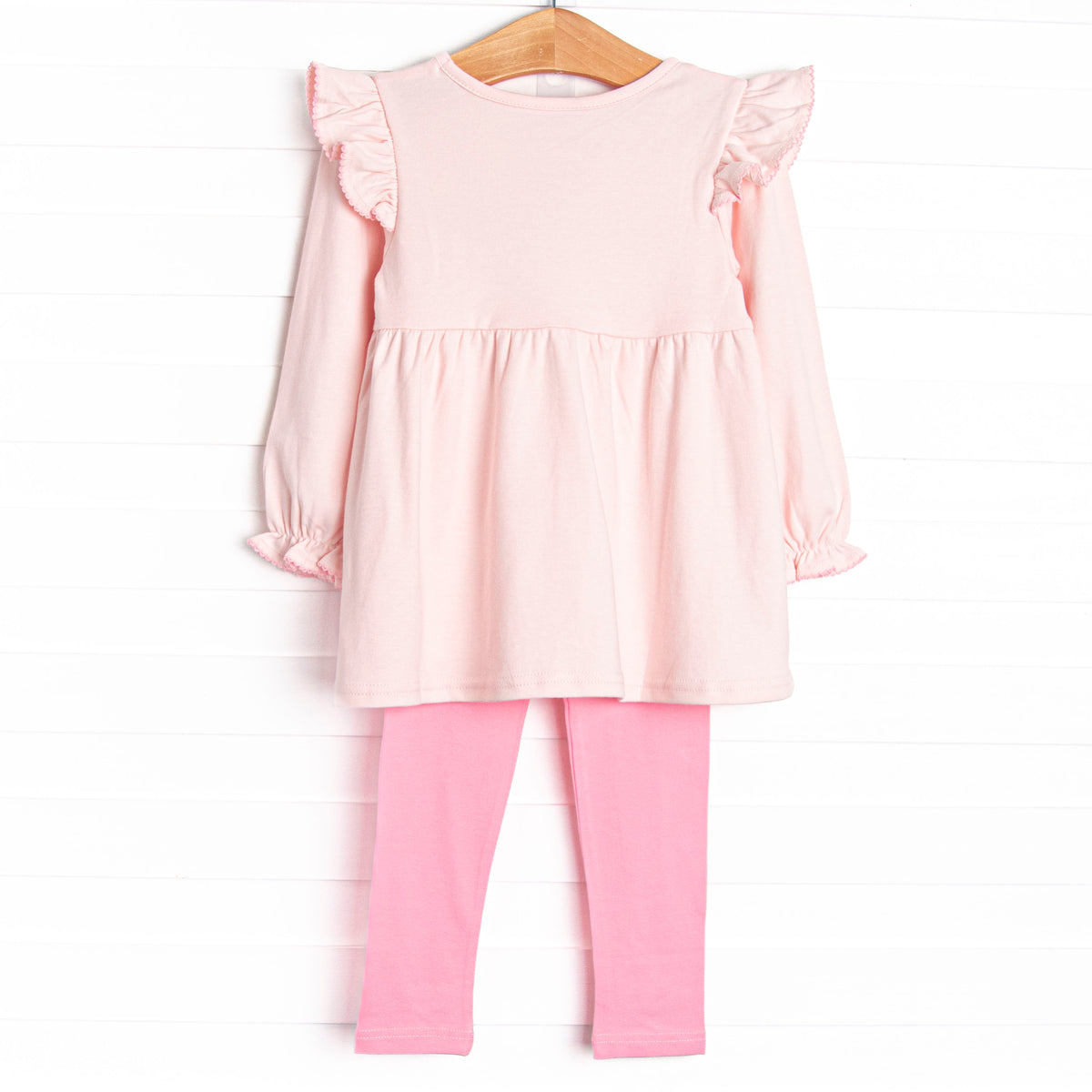 Wrapped in Ribbons Applique Legging Set, Pink – Stitchy Fish