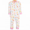 Ice Cream Dreams Bamboo Pajama Set, Pink