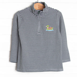 Mr. Mallard Embroidered Pullover, Green
