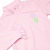 Tulip Bloom Embroidered Pullover, Pink