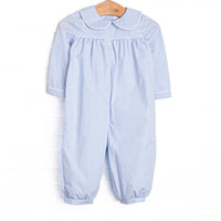 Barret Long Romper, Blue