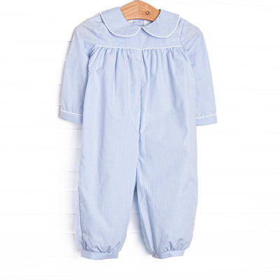 Barret Long Romper, Blue