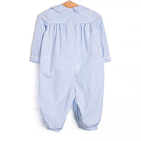 Barret Long Romper, Blue