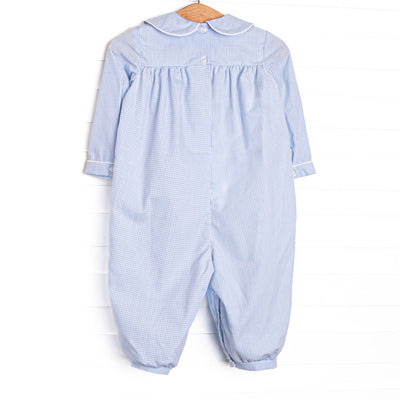 Barret Long Romper, Blue