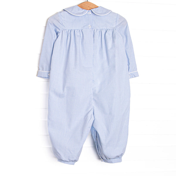 Barret Long Romper, Blue