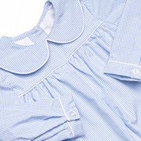 Barret Long Romper, Blue