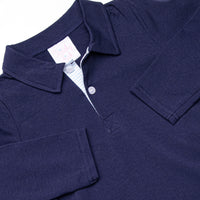 Levi Pant Set, Navy and Light Blue Stripe