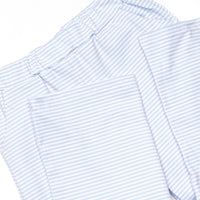 Levi Pant Set, Navy and Light Blue Stripe