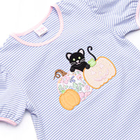 Purr-fect Patch Applique Legging Set, Purple