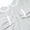 Reed Diaper Set, Green Gingham