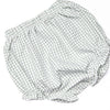 Reed Diaper Set, Green Gingham