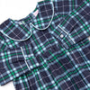 Campbell Long Sleeve Bubble, Navy Plaid