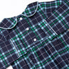Campbell Long Sleeve Bubble, Navy Plaid