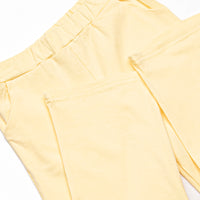 Charles Long Sleeve Pant Set, Yellow and Medium Blue Stripe