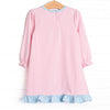 Prancin' Pony Applique Dress, Pink Stripe