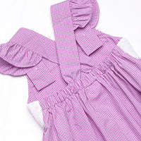 Tuesday Treats Smocked Dress, Purple