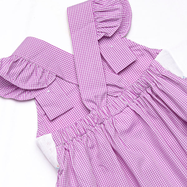 Tuesday Treats Smocked Dress, Purple