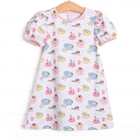 Pool Day Pooch Dress, Pink