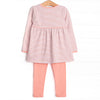 Lexie Legging Set, Dusty Rose Stripe