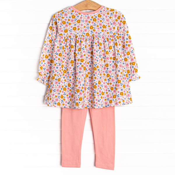 Marigold Market Legging Set, Pink