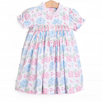 Bleu: Kennedy Smocked Dress, Pink