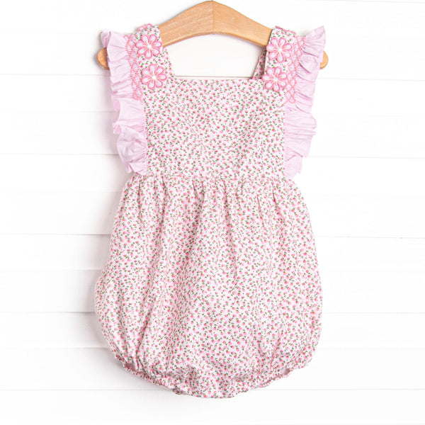 Bleu: Florence Applique Sunsuit, Pink