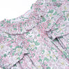 Secret Garden Smocked Diaper Set, Pink