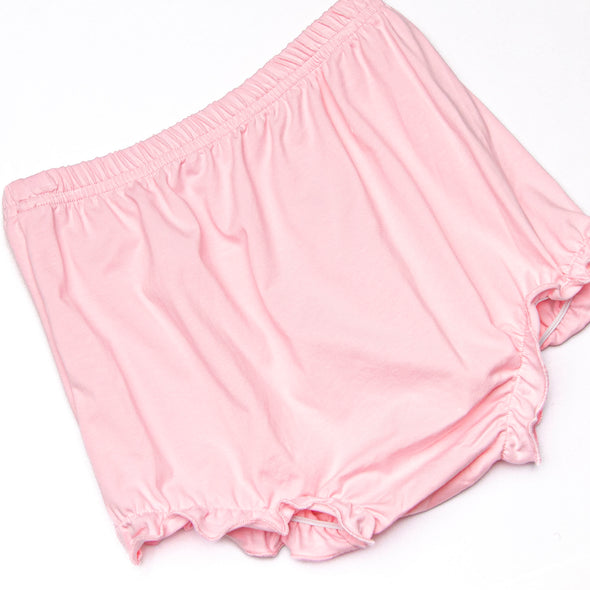 Secret Garden Smocked Diaper Set, Pink