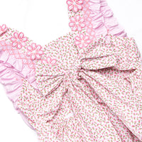 Bleu: Florence Applique Sunsuit, Pink