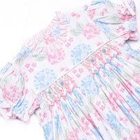 Bleu: Kennedy Smocked Dress, Pink