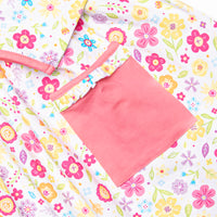 Funky Town Florals Pocket Dress, Pink