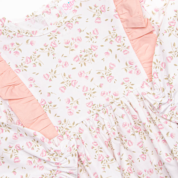 Magnolia Meadow Dress, Pink