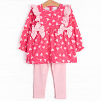 Lots of Love Lolly Legging Set, Pink