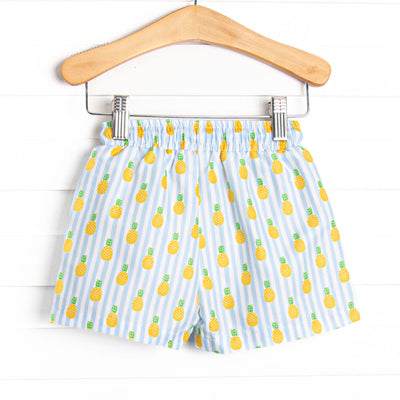Tropic Like it's Hot Swim Trunks, Blue