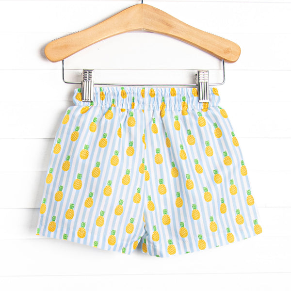 Tropic Like it's Hot Swim Trunks, Blue