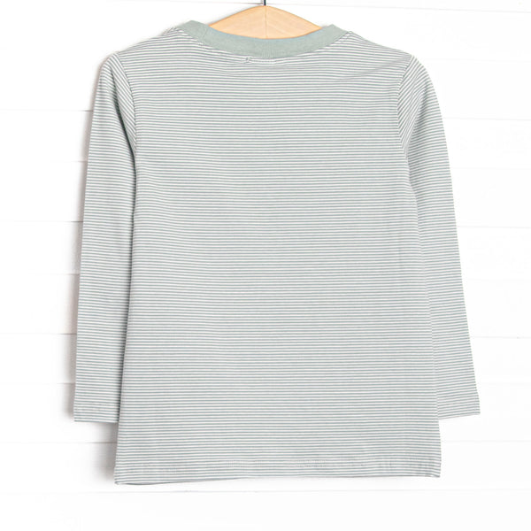 Guiding Light Embroidered Top, Green