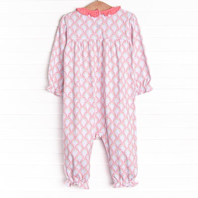 Rise and Shine Romper, Pink